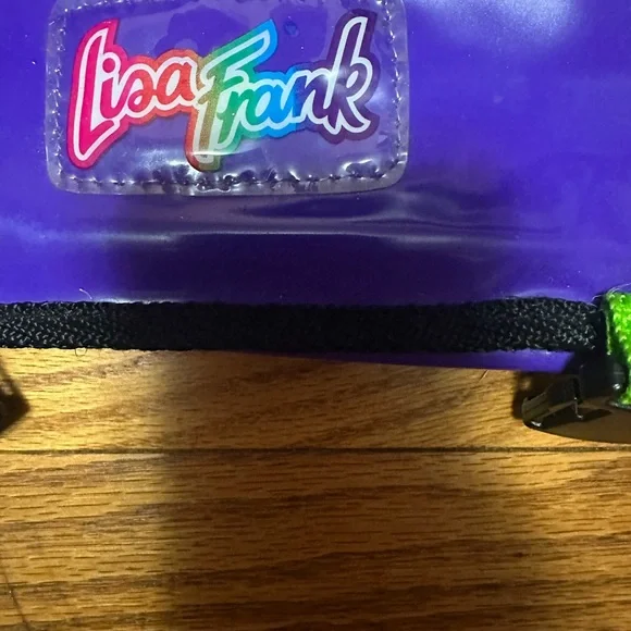 Vintage 90s Lisa Frank Smiley Messenger Bag - Picture 4 of 8